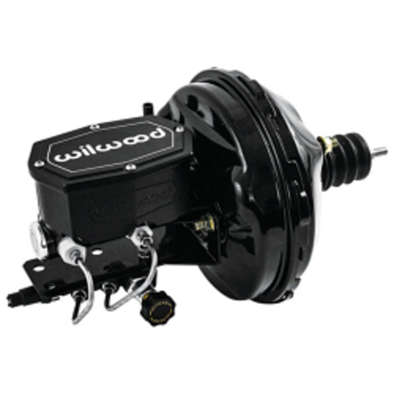 1962-67 Chevy Nova Black Out Power Brake Booster with Wilwood Master Cylinder