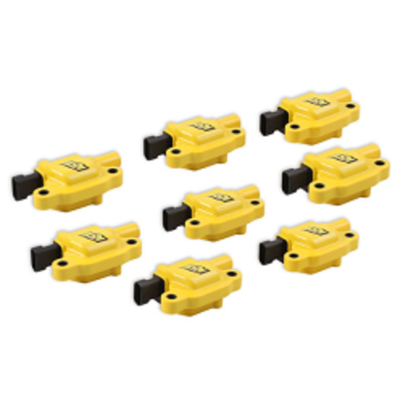 Accel 140043-8 LS Engine Super Coils, Yellow