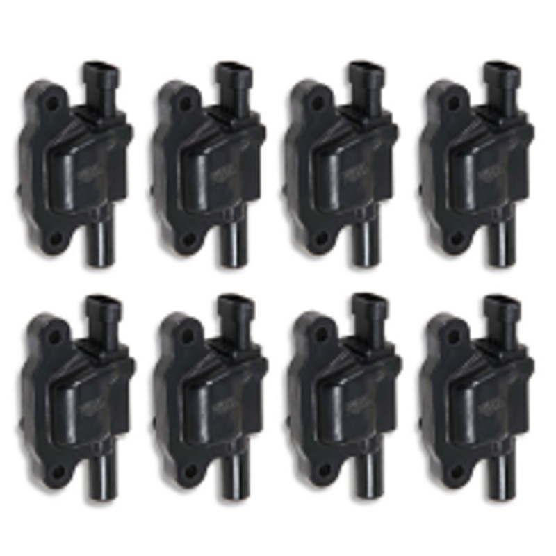 Accel 140043K-8 LS Engine Super Coils, Black