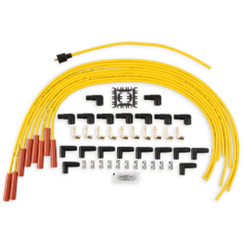 Accel Spark Plug Wire Set – Universal 8mm Yellow with Orange Boots Please Specify