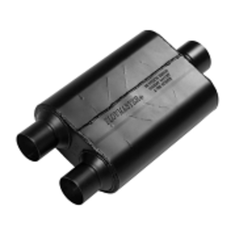 Flowmaster 40 Series Muffler, 2.50″ Dual In, 3.00″ Center Single Out