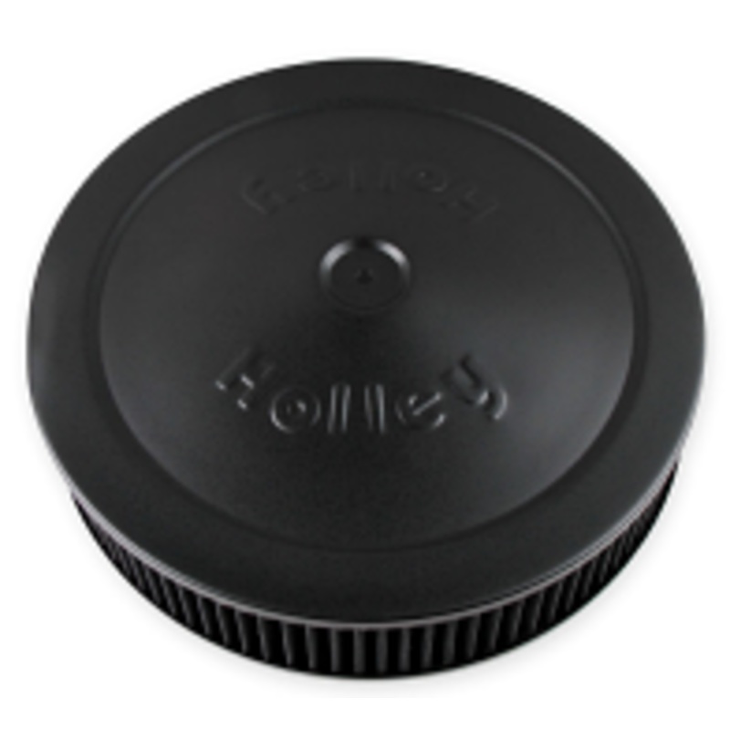 Holley 14″ Round Air Cleaner Assembly – Black