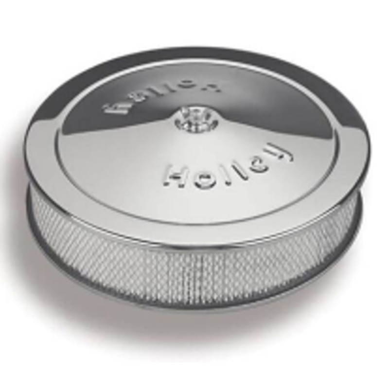 Holley Chrome 14″ Round Air Cleaner Assembly