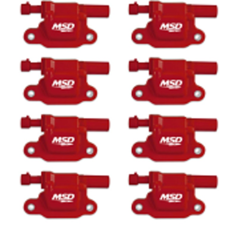 MSD Ignition Coil, GM LS Blaster Series – LS2/LS3/LS4/LS7/LS9 Engines – 8 Pack Please Specify