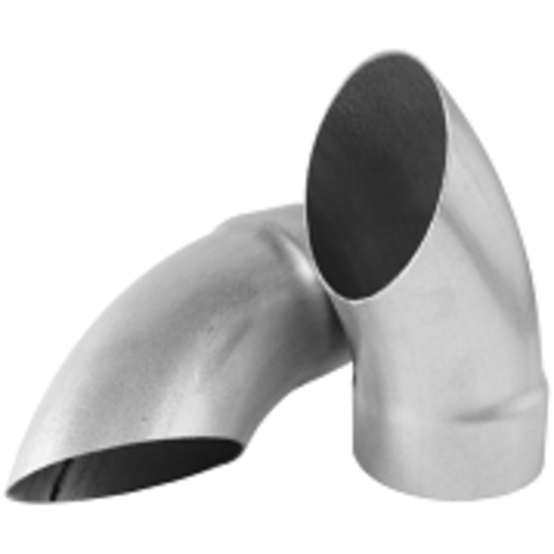 Muffler Turndown Outlets, 3″, 3.5″, 4″ – Pair 3.50″