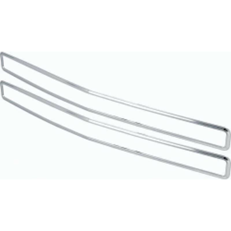 1967-68 Chevy Truck Grill Opening Moldings, Pair
