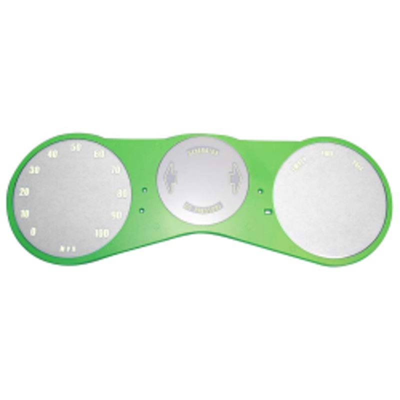 1967-72 Chevy / GMC Truck Instrument Cluster Lens for 3 Hole Dash