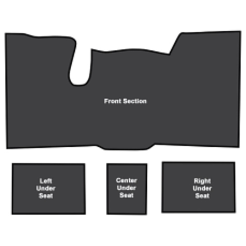 1967-72 Chevy & GMC Truck Under Carpet Sound Deadener, All Models