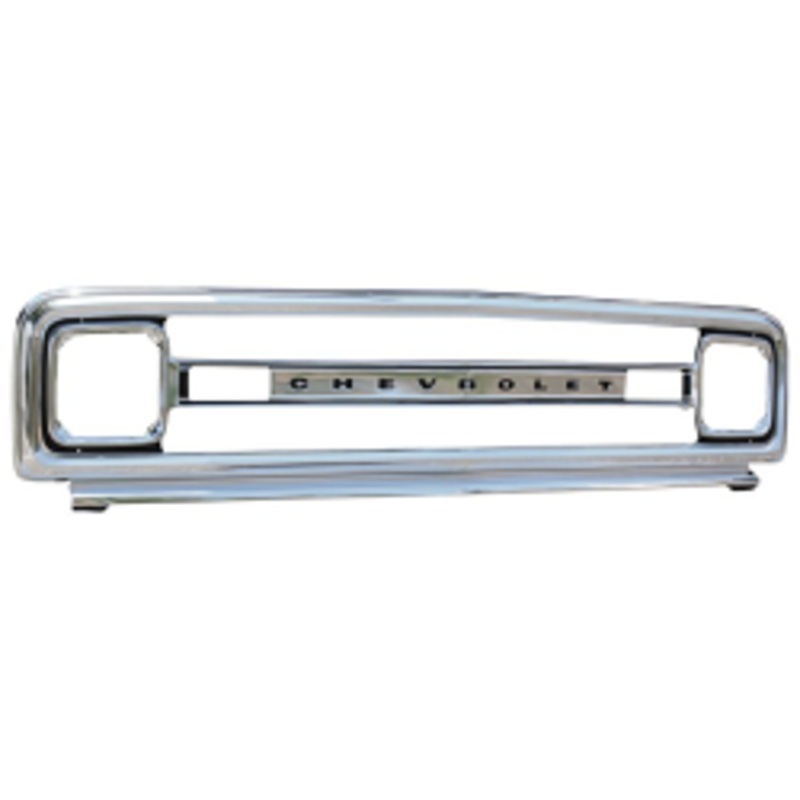 1969-70 Chevy Truck Aluminum Outer Grill Shell, Reproduction