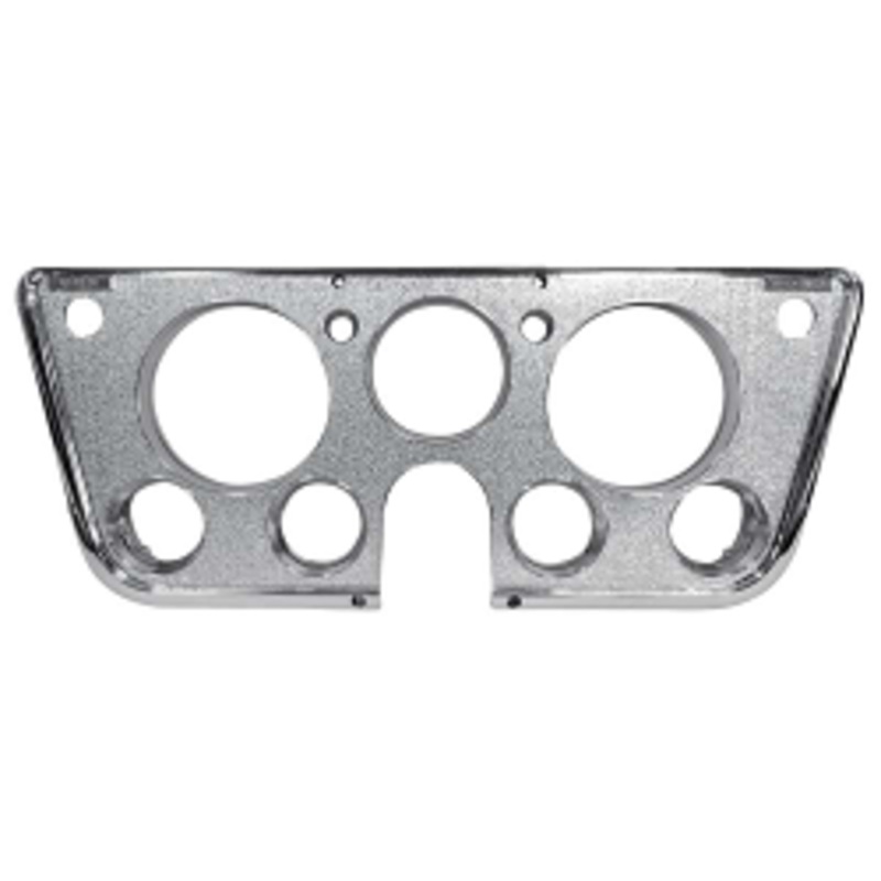 1969-72 Chevy / GMC Truck Instrument Cluster Bezel, All Chrome