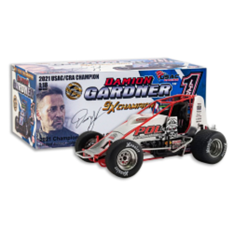 Limited Edition POL Damion Gardner 2021 Championship Sprint Car – 1:18
