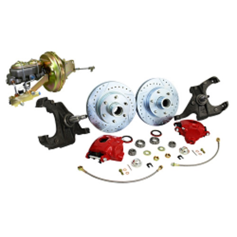 Power Disc Brake Conversion, 1963-66 Chevy, GMC C10 Truck 5 Lug