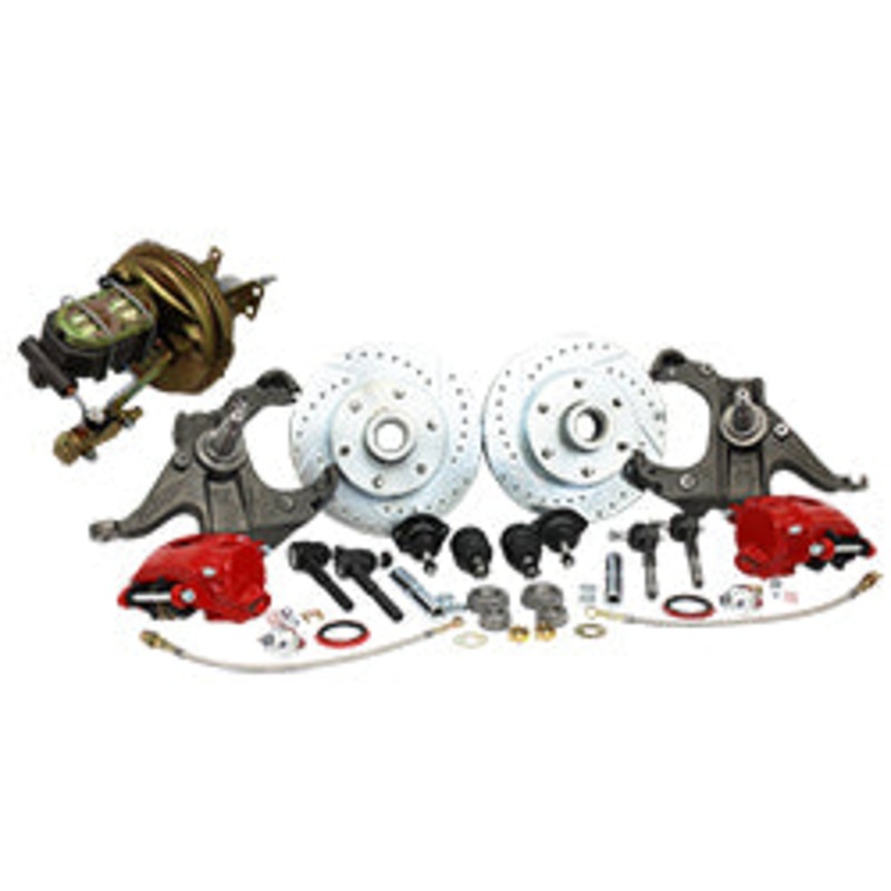 Power Disc Brake Conversion, 1963-66 Chevy, GMC C10 Truck, 6 Lug Deluxe