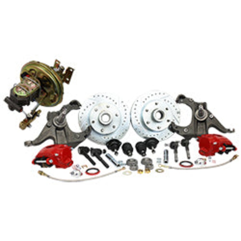 Power Disc Brake Conversion, 1967-70 Chevy, GMC C10 Truck, 6 Lug Deluxe