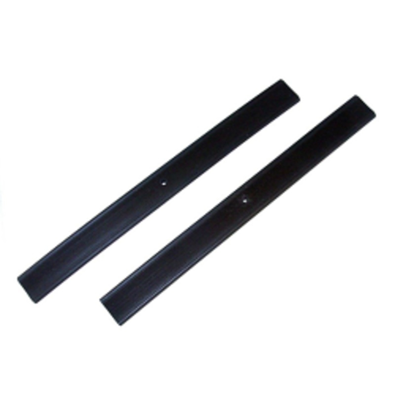 Tailgate Chain Covers, 1947-87 Chevy/GMC Stepside, Pair Black
