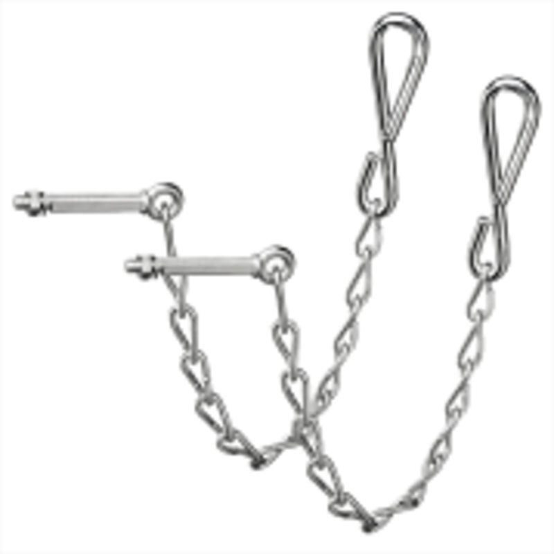 Tailgate Chains, 1941-87 Chevy / GMC Stepside Polished Stainless 1954-87