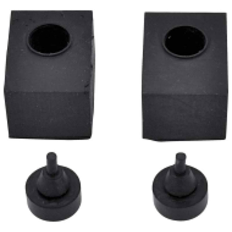 Tailgate Rubber Bumper Set, 1967-72 Chevy & GMC Fleetside