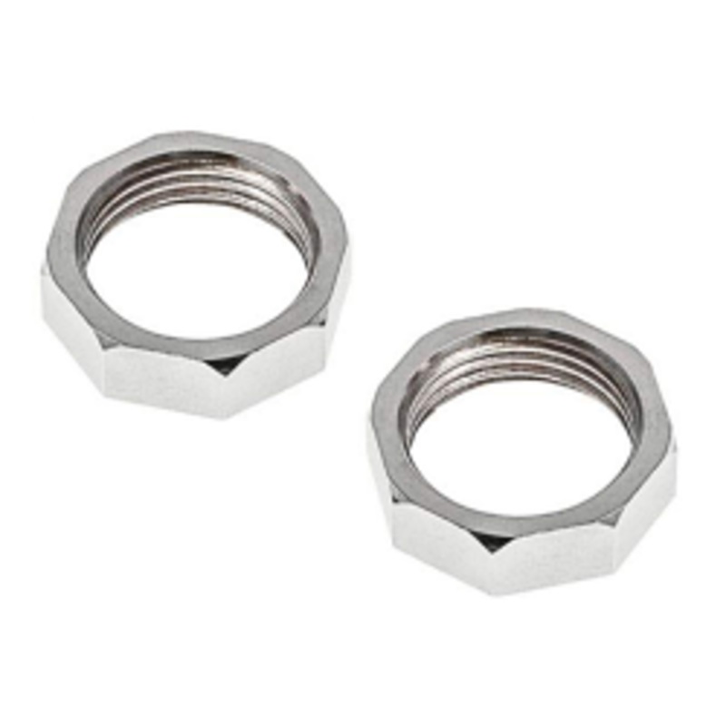 1947-59 Chevy/GMC Truck Wiper Tower Bezels Hold Down Nuts, Pair