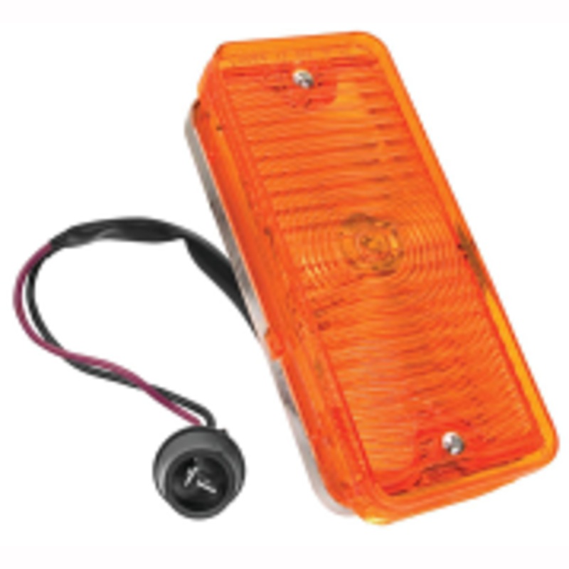 1967-68 Chevy Parking Lamp Assembly, Amber Please Specify