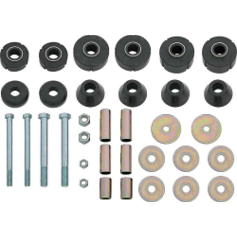 1967-72 Chevy C10, GMC C15 Truck Cab Mount Bushing Kit, Rubber