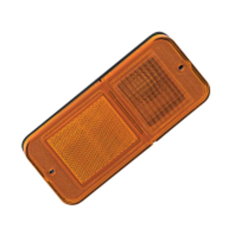 1968-72 Chevy & GMC Side Marker Lens, Standard, Amber