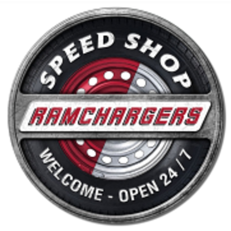 Ramchargers Speed Shop Aluminum Sign