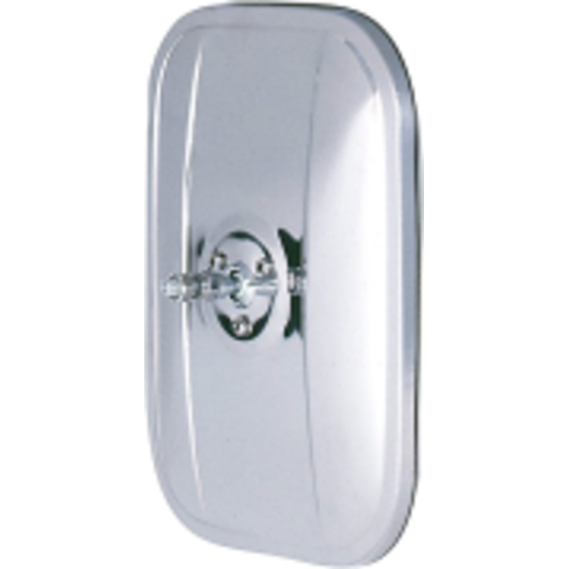 1947-72 Chevrolet & GMC Truck Exterior Mirror Head 5 1/2″ X 7 1/2″ Rectangular, Stainless Steel