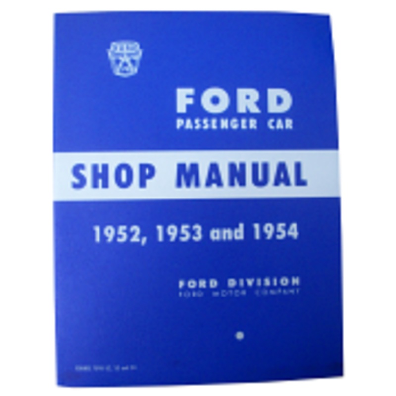 1952-54 Ford Car Shop Manual