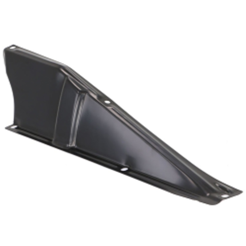1960-66 Chevy & GMC Truck Radiator Core Support Upper Baffle, Black EDP Please Specify
