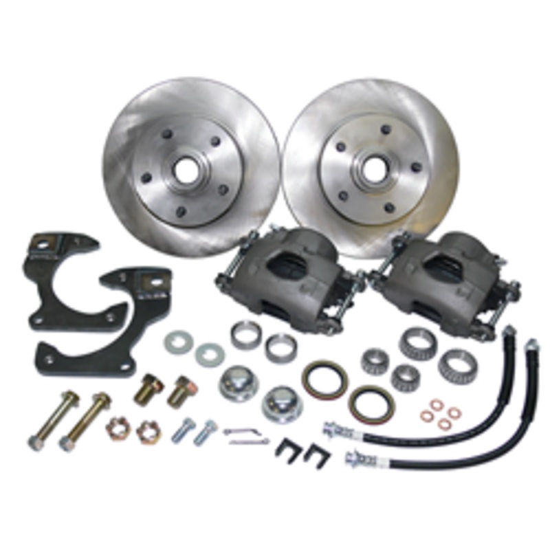 1960-70 Chevy, GMC C10 Truck Disc Brake Conversion, 6 lug to 5 Lug, OEM Drum Spindles