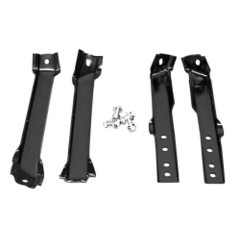 1963-66 Chevy & GMC Rear Bumper Bracket Set, Fleetside