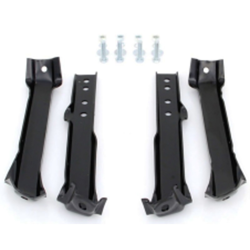1963-66 Chevy & GMC Rear Bumper Bracket Set, Stepside