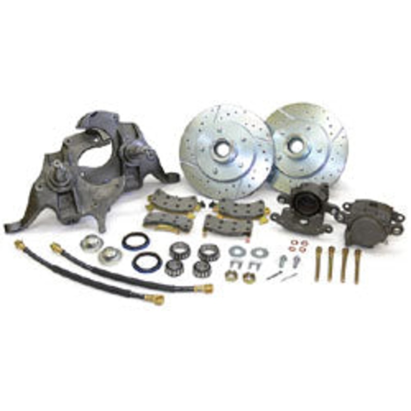 1967-81 Chevy Camaro Disc Brake Conversion Kit, 2″ Drop Spindles