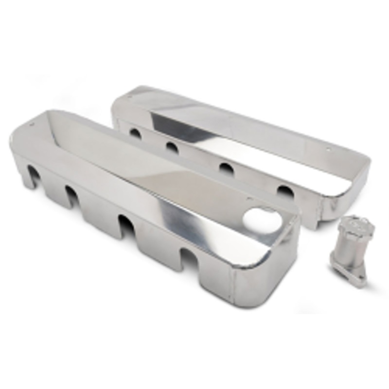 Chevy LS Coil Covers, Includes Oil Filler Extension Please Specify