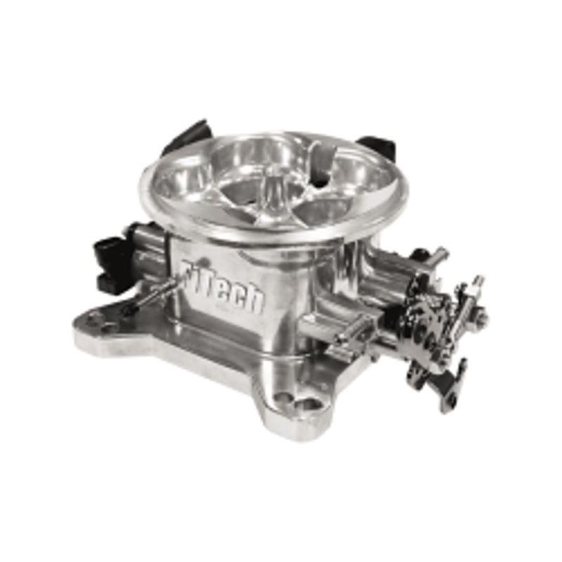 FiTech 30033 – Universal 4150 Throttle Body Brilliant Finish – MAP