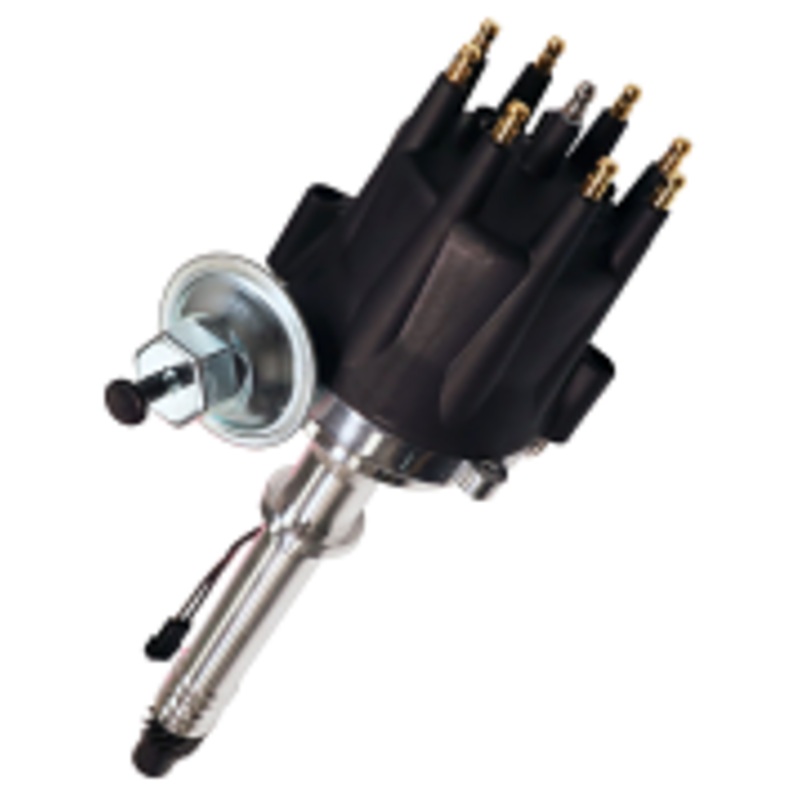 FiTech 99015 Go Spark Distributor, Chevy V8 w/Vacuum Advance, BBC/SBC