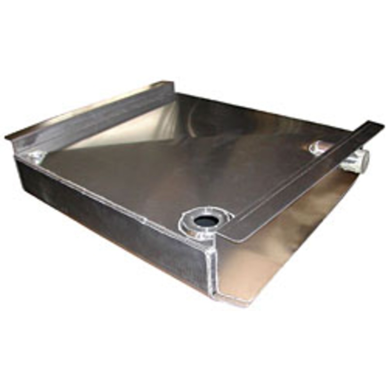 1955-57 Chevy Belair, Fuel Tank, Aluminum, 16 gallon