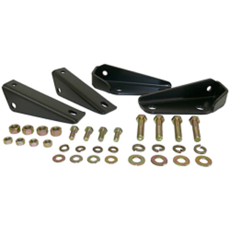 1963-72 Chevy, GMC Truck Shock Relocation kit, Coil Spring Rear