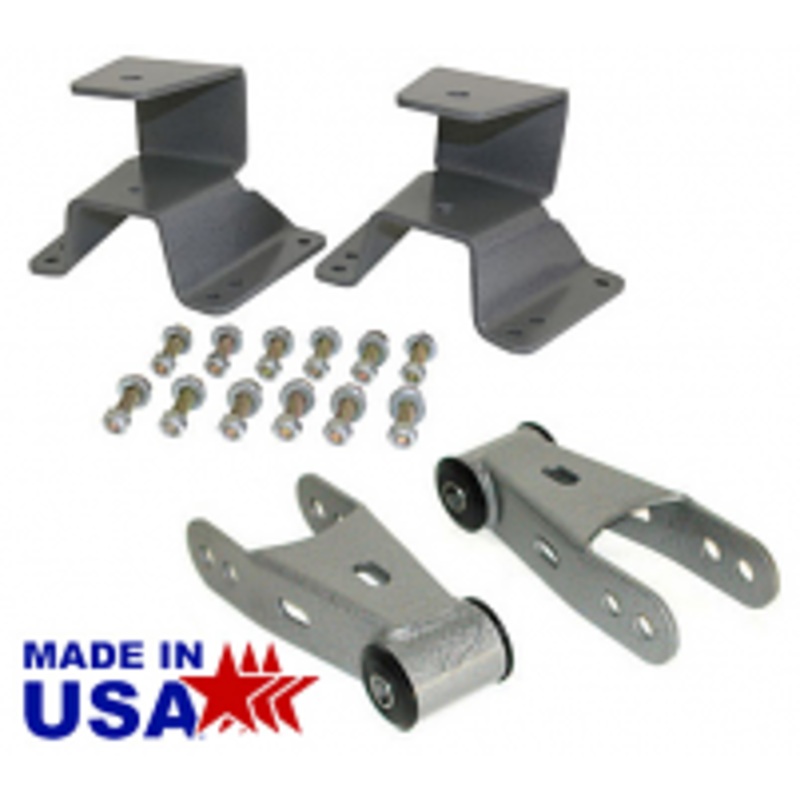 1973-87 Chevy C10, GMC C15 Truck Leaf Spring Hanger and Shackle Kit