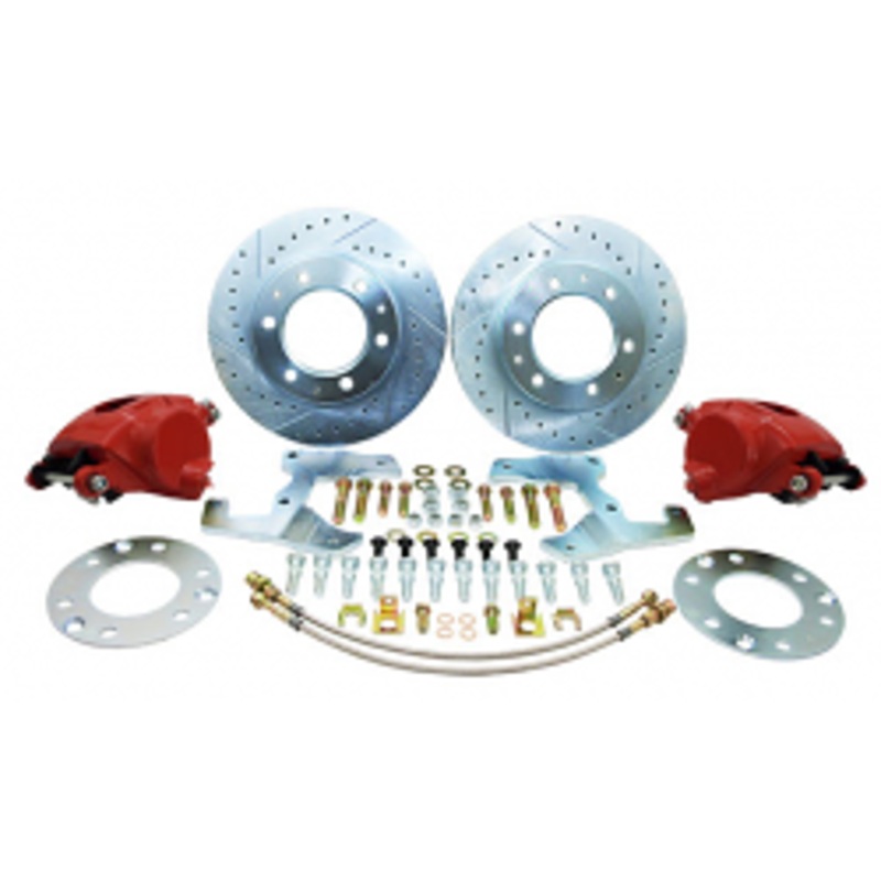Disc Brake Conversion Kit, Front 6-Lug, 1947-59 Chevy, GMC 3100 Truck Yes (SBH716) (+49.00) Black (PC-B2) (+42.86) Yes (XDGS) (+84.65)