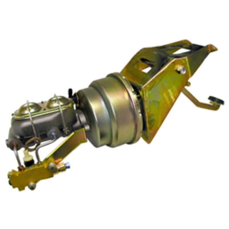 1953-56 Ford F-100 Truck Firewall Mount Power Brake Booster Kit 4 wheel disc