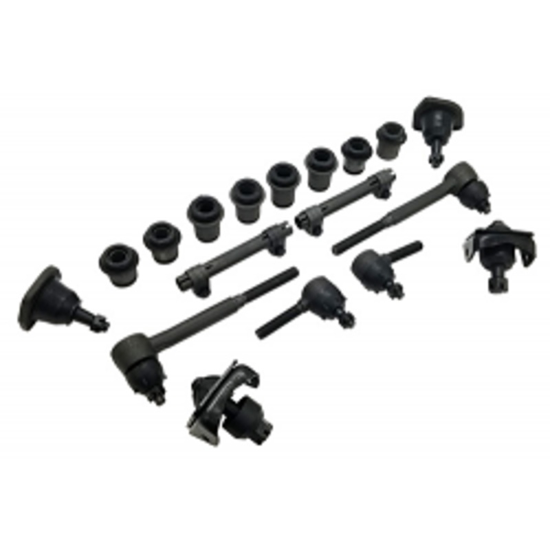 1955-57 Chevy Belair Front Suspension Rebuild Kit, Rubber Bushings