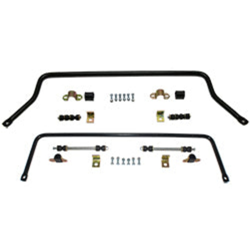 1963-72 Chevy, GMC Truck Sway Bar Kit, High Performance, Front and Rear 66-72 Leafs