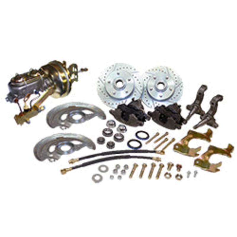 1964-66 Chevy Chevelle Power Disc Brake Conversion, OEM Spindles