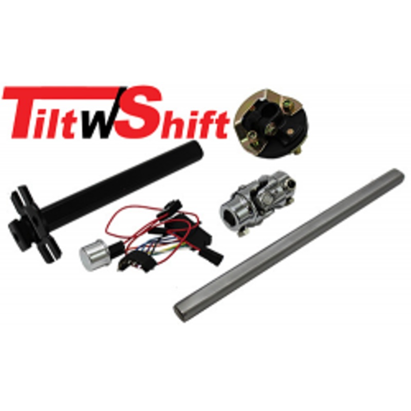 1964-66 Chevy Chevelle Steering Column Install Kit for Steering Columns with Shifter 13/16″-36 OE Power