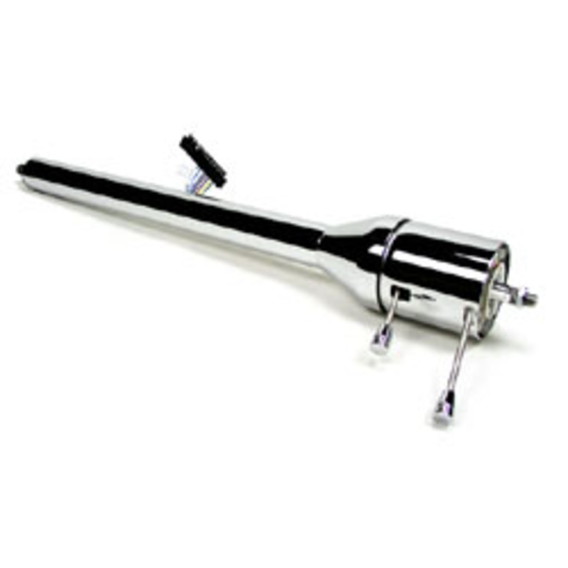 Ididit – 1964-65 Chevelle, GTO Retrofit Tilt Steering Column Floor Shifter Black