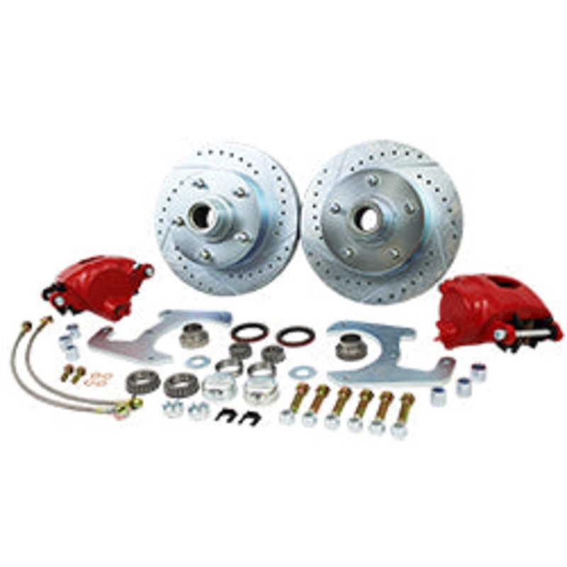 1948-56 Ford F-1 and F-100 Truck Front Disc Brake Conversion Wheel Kit