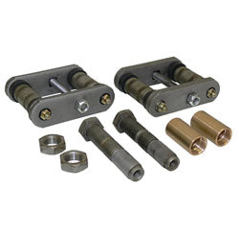 1955-59 Chevy, GMC 3100 Truck Leaf Spring Pin and Shackle Kit, Front 1955-56