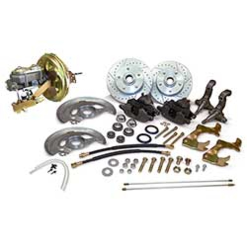 1968-74 Chevy Nova Power Disc Brake Conversion, OEM Spindles