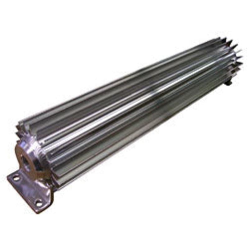 Transmission Cooler, Radial type, Aluminum, Anodized 15″